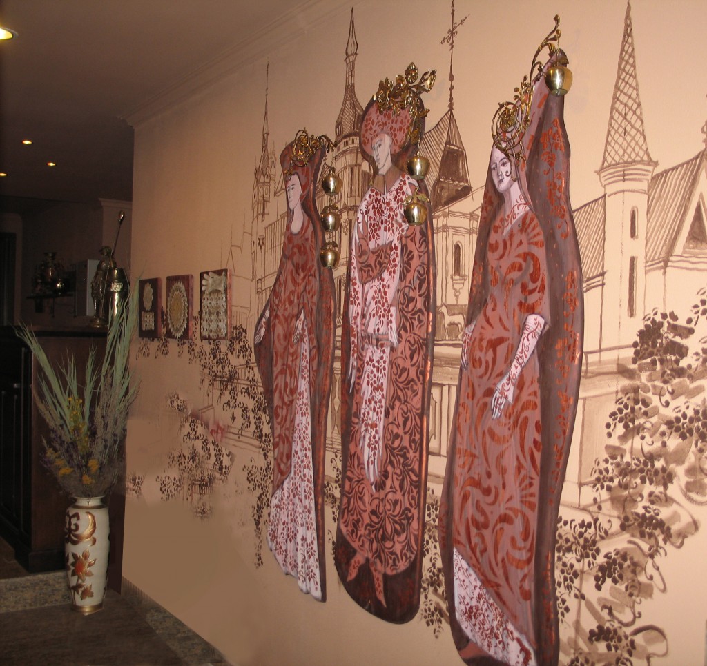1 Hotel in Sinaia - pictura murala 3 x 1,8 m